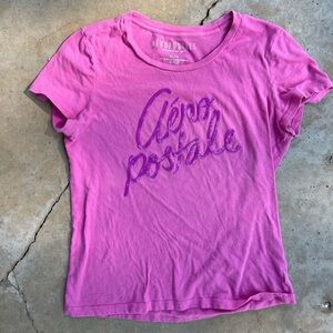 Aeropostale Sequin Pink Top Size XL